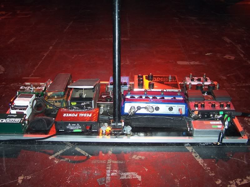 Pedalboard/Mic Stand/Guitar Stand (maybe a music stand)...Is there a