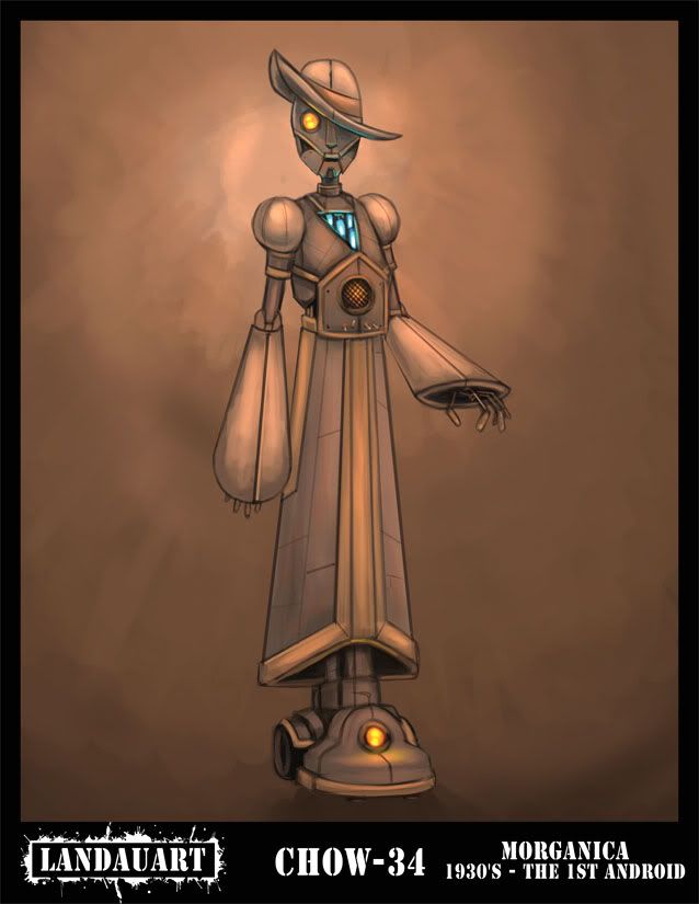 CHOW #34 - VOTING - Morganica - 1930's - the 1st Android CHOW #34 - VOTING - Morganica - 1930's - the 1st Android
