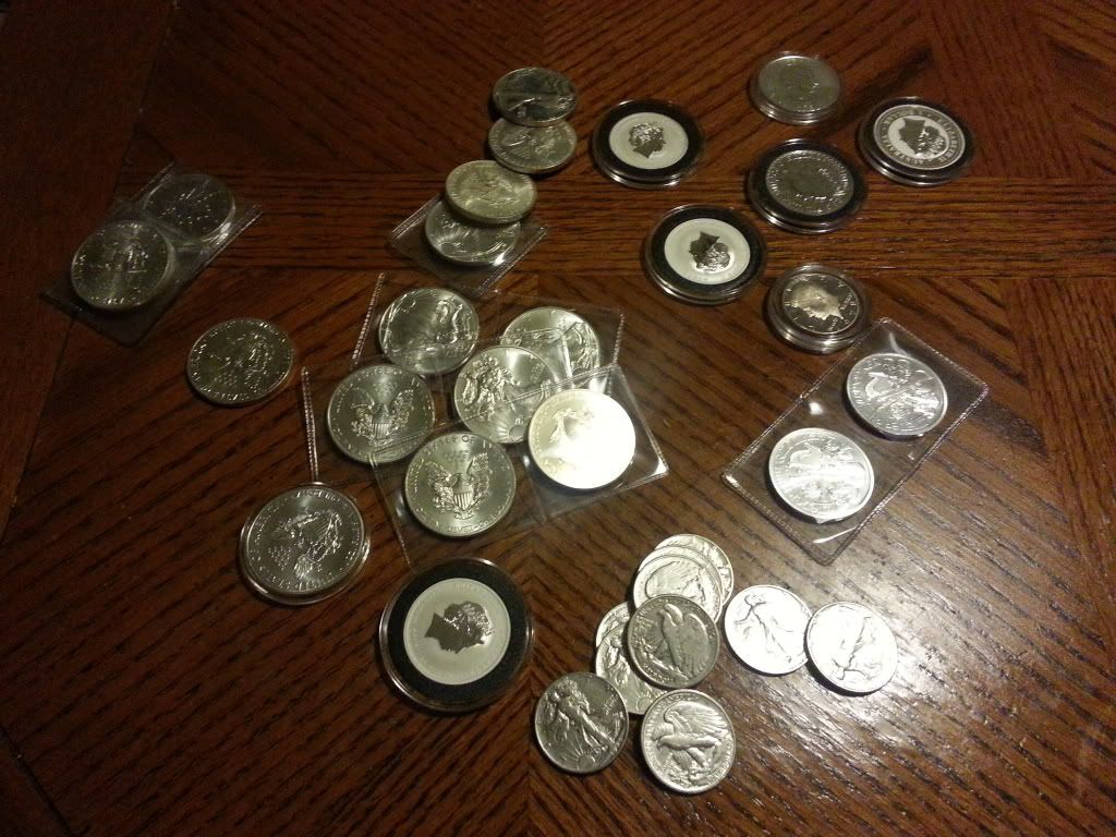 School me on Junk Silver vs rounds vs 10oz bars...