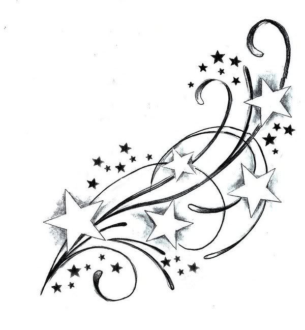 tattoos of stars. Stars. tattoo of stars.