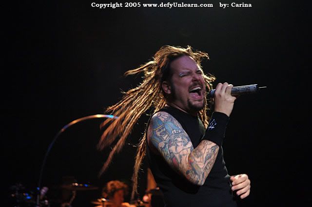 I also like Korn's lead singer. I love the tattoos.