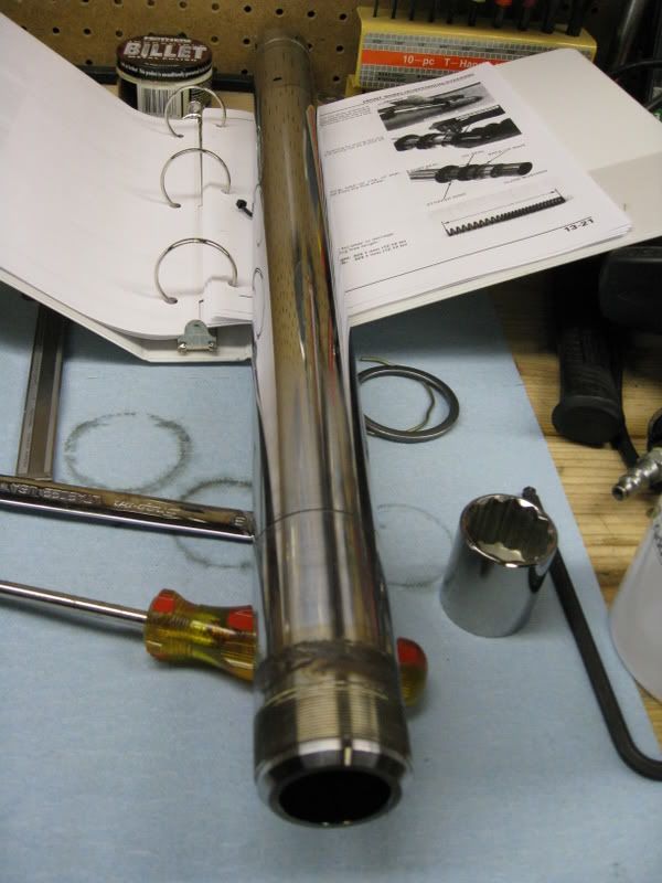 05 1800F fork tube replacement Honda VTX Forum