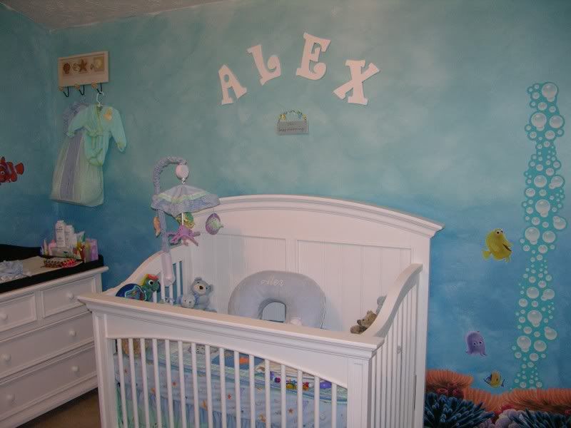 aquarium themed nursery