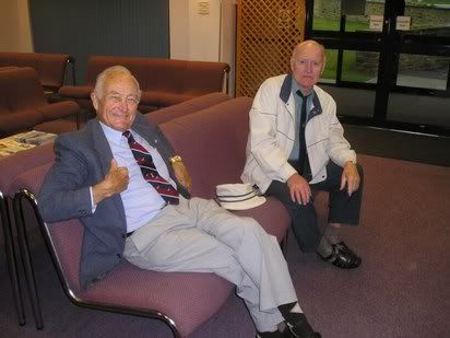 Two of the veterans at Gloucester