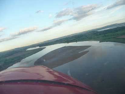 Low-ish over the River Severn