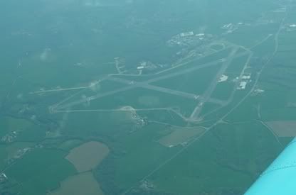 Haverfordwest in the murk at about 4000'
