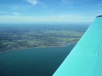 Blighty on one of the clearest days I have seen over the channel