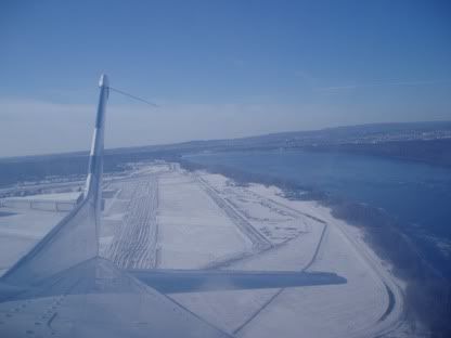 Rockcliffe airfield in winter
