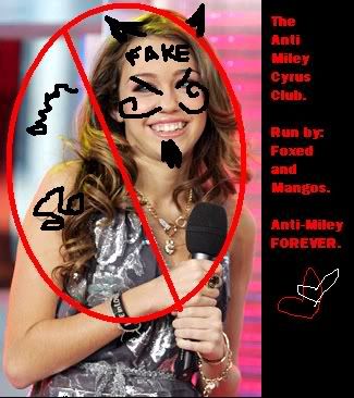 The Anti-Miley Cyrus Club Logo Pictures, Images and Photos