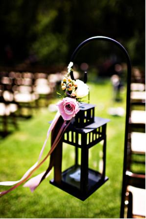 Ceremony Aisle Decoration Shepherds Hooks SOON2BEMRSD's Green Wedding 