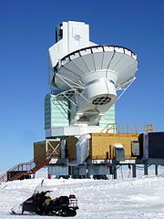 Telescópio do Polo Sul (WikiMedia Commons)