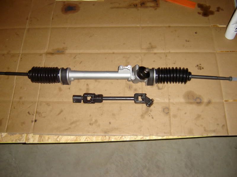 Power steering rack linkage installation question. VW Vortex