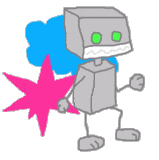 robot fart Myspace Layout