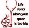 lifesuckswhenyourspoonistoobig.jpg it sucks when your spoon is too big. image by jaimalaimalo