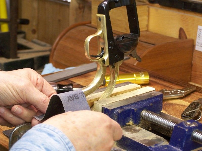 Brass Grip Frames SingleActions