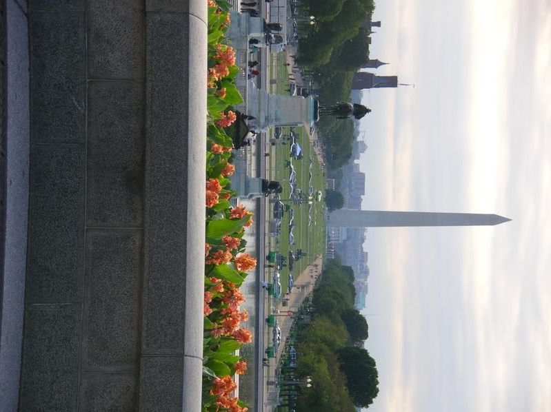 Washington from capitol