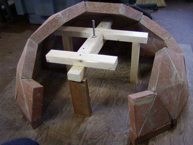 geodesic pizza oven