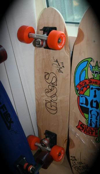 G&S Warptail signed by Stacey Peralta Reissue