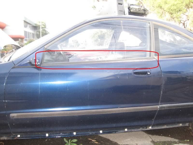 WTB 2 Door Drivers Window Trim/Molding Team Integra Forums Team