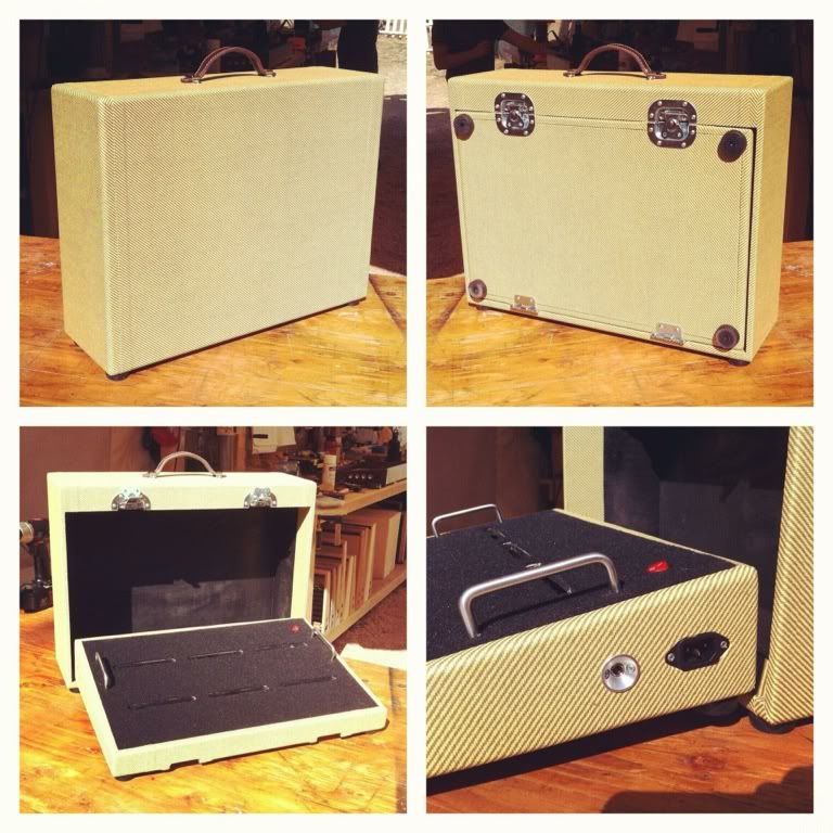 Tweed Pedalboard (Salvage Custom Shop)