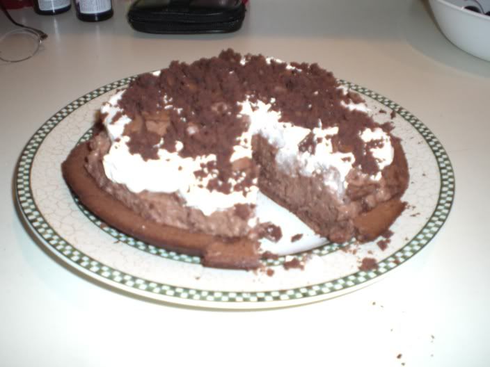 chocolate pudding pie, with cool whip: yummy:-) Pictures, Images and Photos