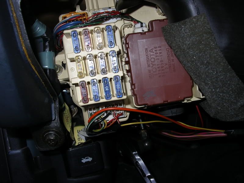 1996 toyota camry le power window fuse #6