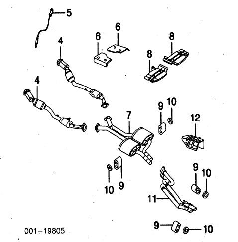 2004 Gto Exhaust Diagram