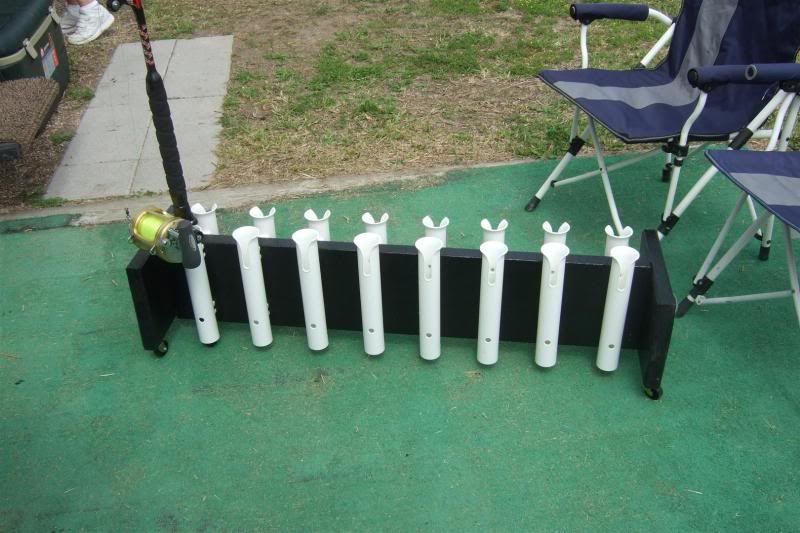 Fishing Rod holder/cleaning station 2CoolFishing