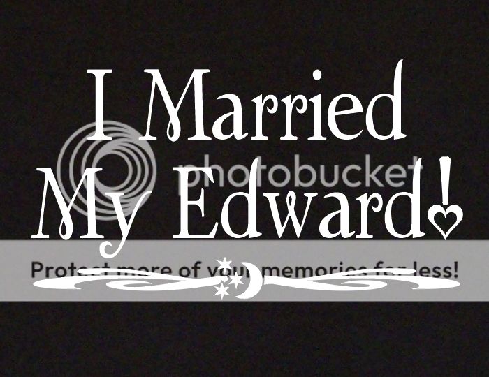 MARRIED MY EDWARD Ladies T Shirt XS XXL twilight