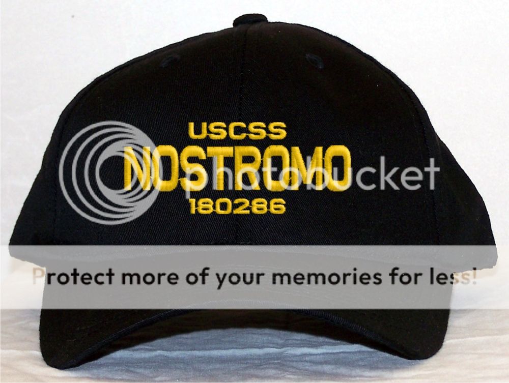 USSCS Nostromo Embroidered Baseball Cap Hat alien  