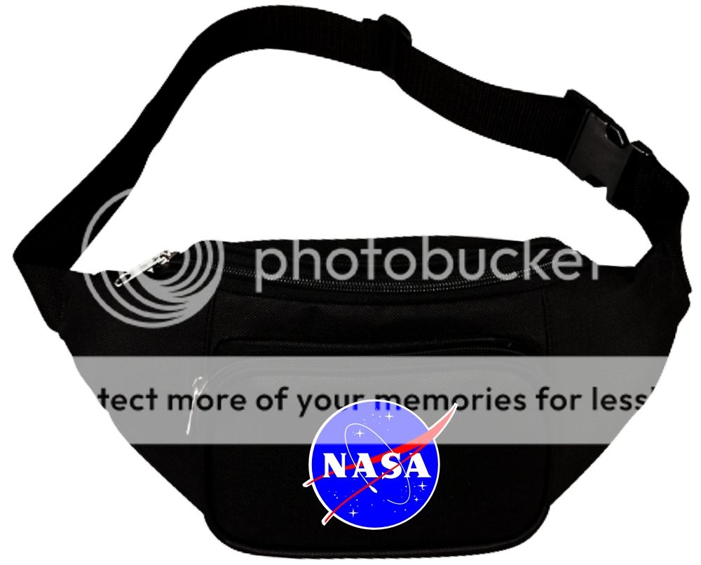 Printed   NASA Meatball Logo Fanny/Waist Pack