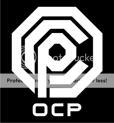 Robocop OCP Logo BLACK T SHIRT S 5XL  