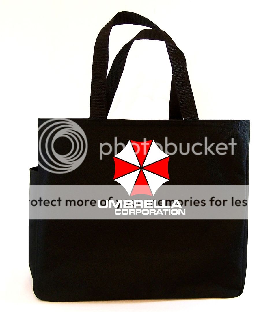 Umbrella Corporation Tote Book Bag Resident Evil