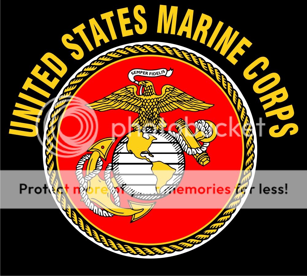 Marine Corps logo T Shirt S 5XL military  