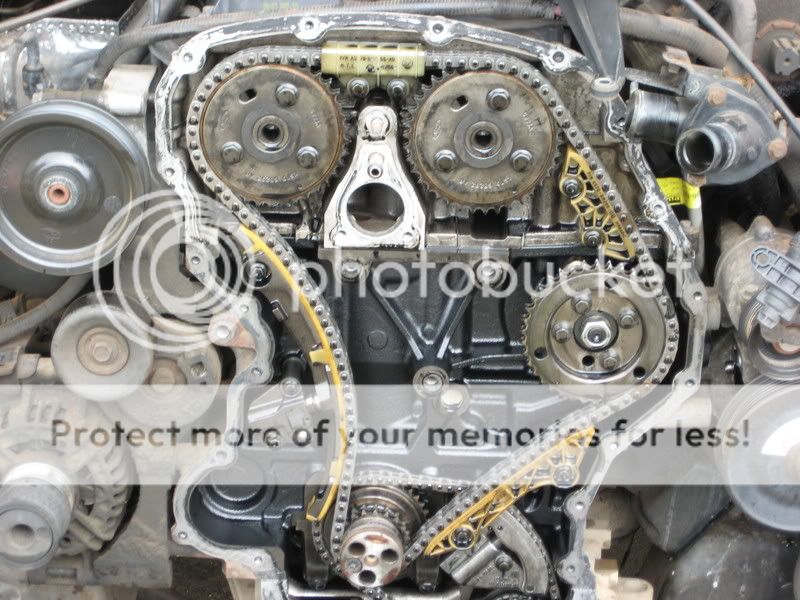 Ford transit 2.4 timing chain marks #4