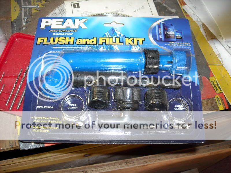 Radiator flushing ford kit #3