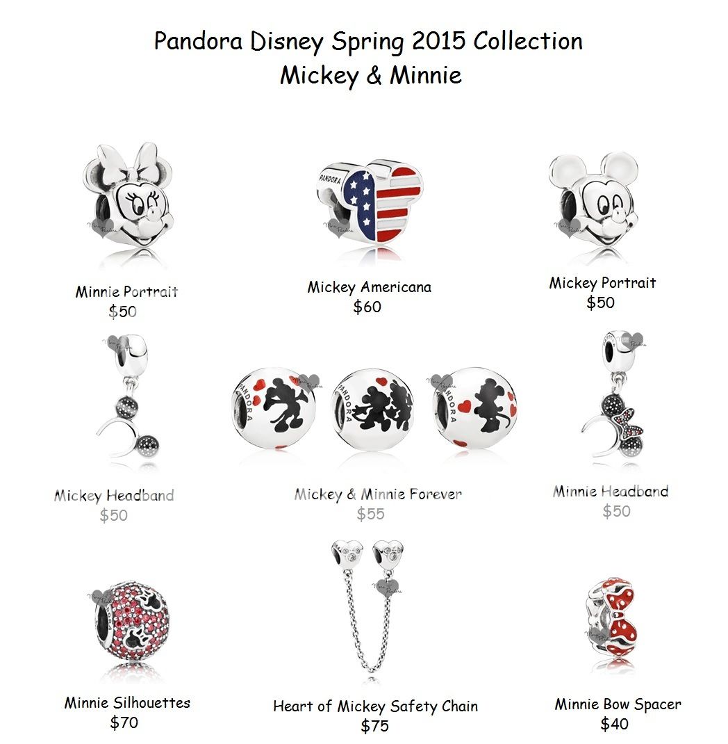Disney Pandora Charms Info (Pictures & Prices) | The DIS Disney ...
